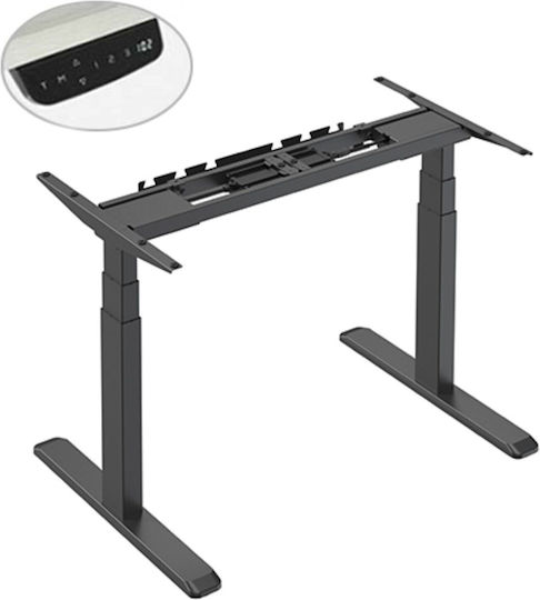 ErgoAction Klappbar Schreibtischbasis aus Metall White