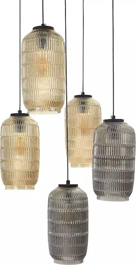 Chandelier Polymia Black Elbulgaria 5xe27 4245/5
