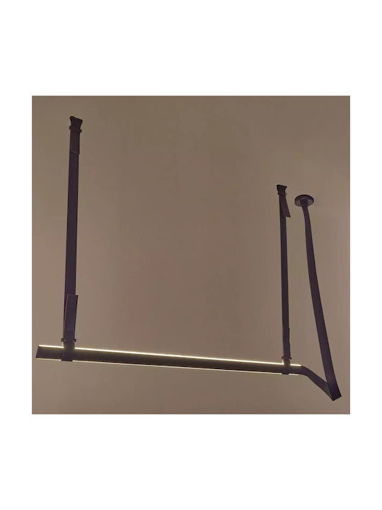 Chandelier Cupola Black Elbulgaria Led 48w 3000k 4229/1200 Bk
