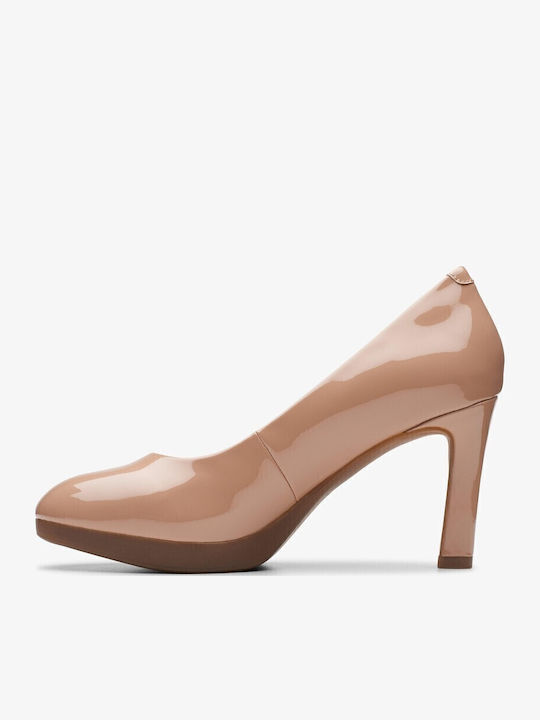 Patent Leather Beige Heels Ambyr2 Braley