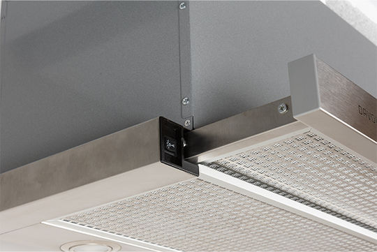 Davoline Ios Ultra Συρόμενος Απορροφητήρας 60cm Inox