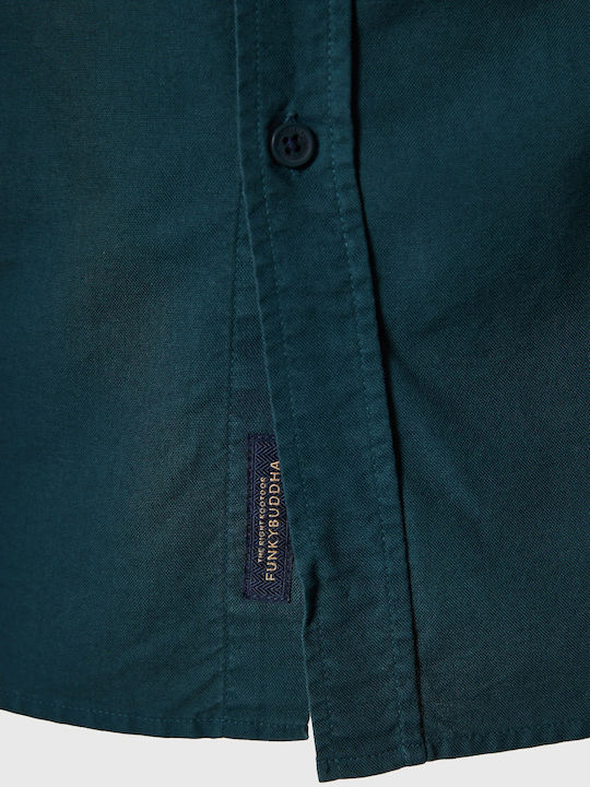 Long Sleeve Shirt in Regular Fit Blue