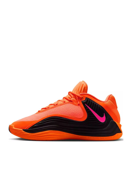 Giannis Freak 7 High Basketball Shoes Total Orange / Light Lemon Twist / Black / Hyper Pink