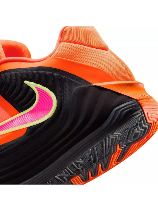 Giannis Freak 7 High Basketball Shoes Total Orange / Light Lemon Twist / Black / Hyper Pink