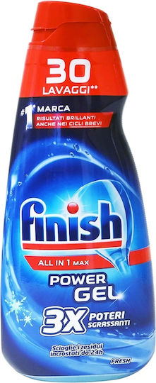 Finish All in One Max Dishwasher Gel Detergent 600ml