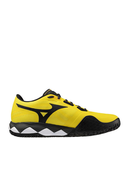Mizuno Enforce Tour 2 Men's Padel Shoes for Clay Courts Yellow