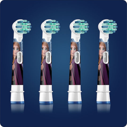Oral-B Replacement Electric Toothbrush Heads Pro Kids 4 Pieces for 3+ Years Olaf