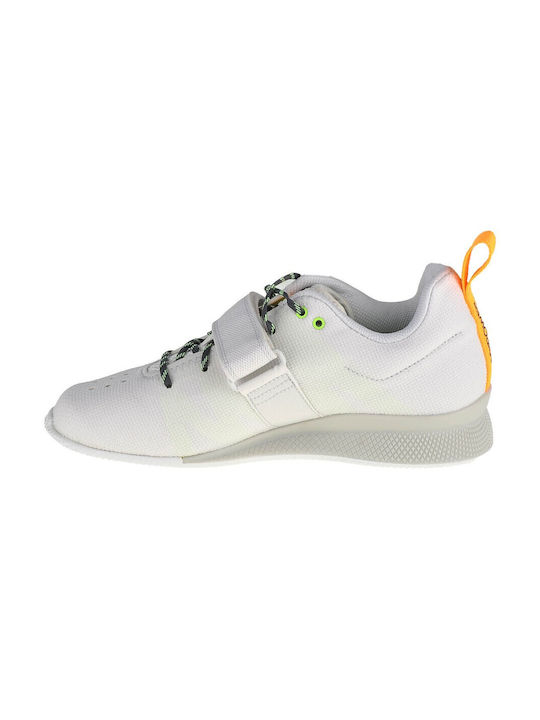 Adipower Weightlifting II Sport Shoes Crossfit Crystal White / Grey Six / Solar Gold