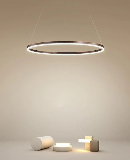 Lightex Caterina Hängelampe Braun 60cm.