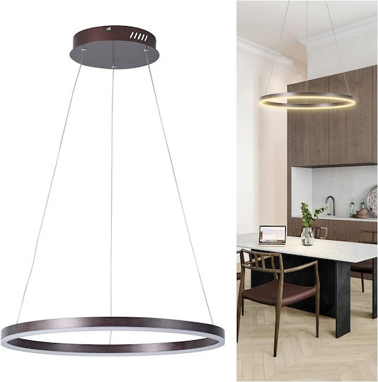 Lightex Caterina Hängelampe Braun 60cm.