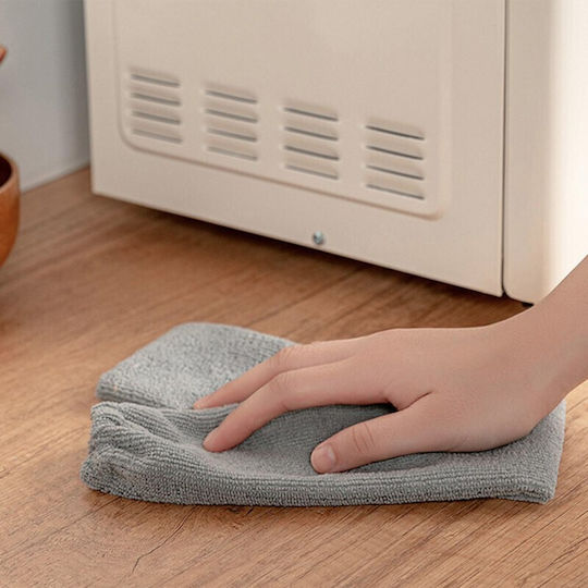 Βουρτσακι Microfiber 36x7.5cm Ευκαμπτο Κονταρι 70-120cm Green Line
