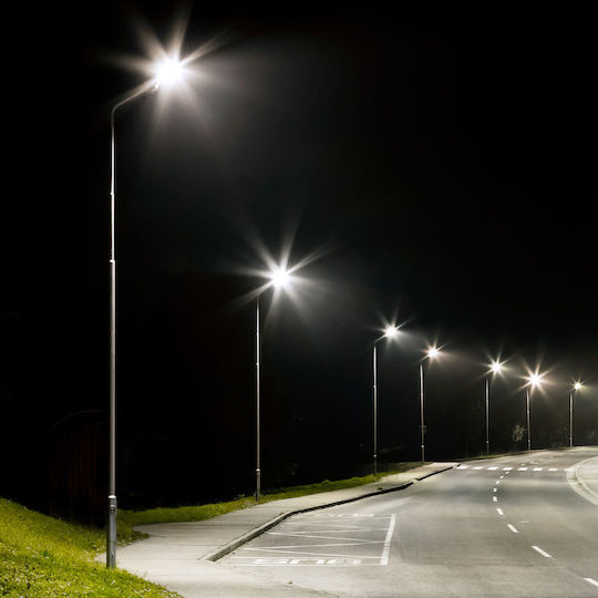 Eko Light Street Solar Light 200W 2400lm Cold White 6000K with Remote Control IP65 140cmx70cmcm