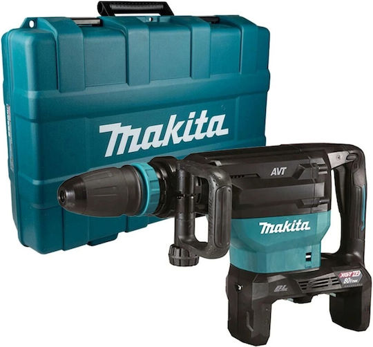 Makita XGT Κρουστικό Σκαπτικό Πιστολέτο Μπαταρίας 40V Solo με Υποδοχή SDS Max HM002GZ03