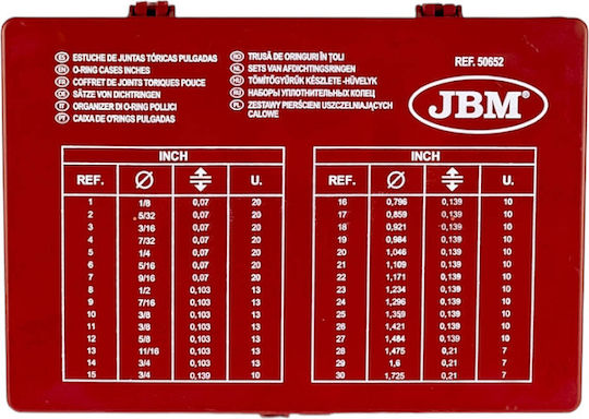 JBM O ring 50652 386τμχ
