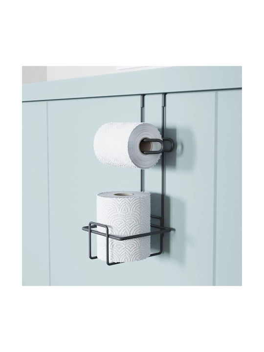 Viosarp Wall-mounted Paper Holder Metallic Black