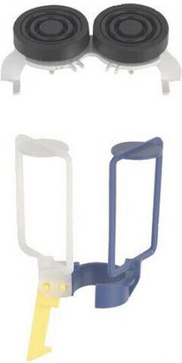 Ideal Standard Septa Pro Πλακέτα για Καζανάκια Μονής Λειτουργίας Inox
