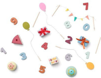 Kids Concept Wooden Birthday Decoration Set Kid's Hub
