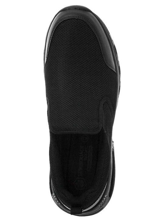 Agatha Men's Slip-Ons Black