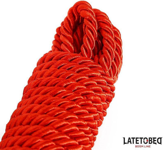 LateToBed Bondage Rope in Red Colour