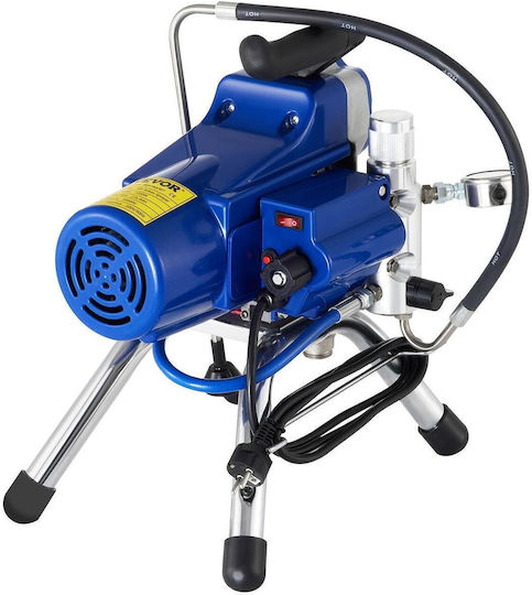 Vevor Electric Paint Spray Gun Large Surfaces 2200 W Power 2.4 L Min 207 Bar 15 M Hose Length