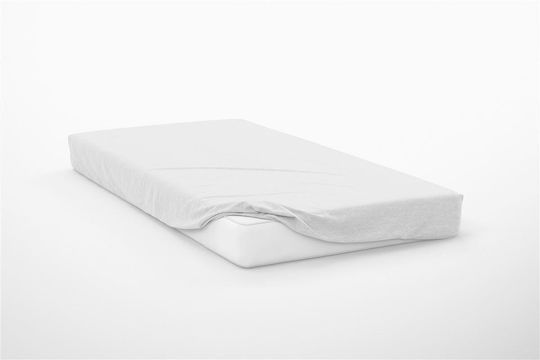 Dimcol Semi-Doppel 120x200+30cm mit Gummizug Exotic Line White