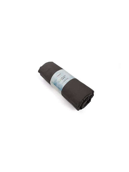 Dimcol Sheet Super-Double with Elastic 160x200+30cm. Exotic Line Anthracite