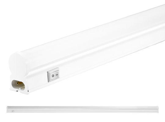 Powertech Φωτιστικό Πάγκου Κουζίνας LED 22W Naturweiß mit Schalter 150cm.