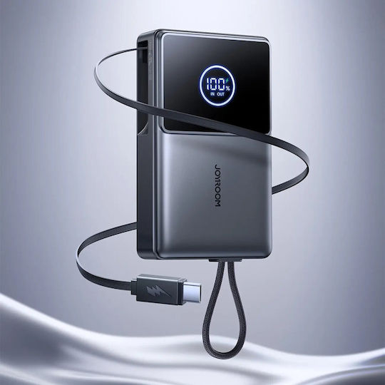 Joyroom JR-PR1 Power Bank 10000mAh 22.5W Power Delivery / Quick Charge 3.0 Μαύρο