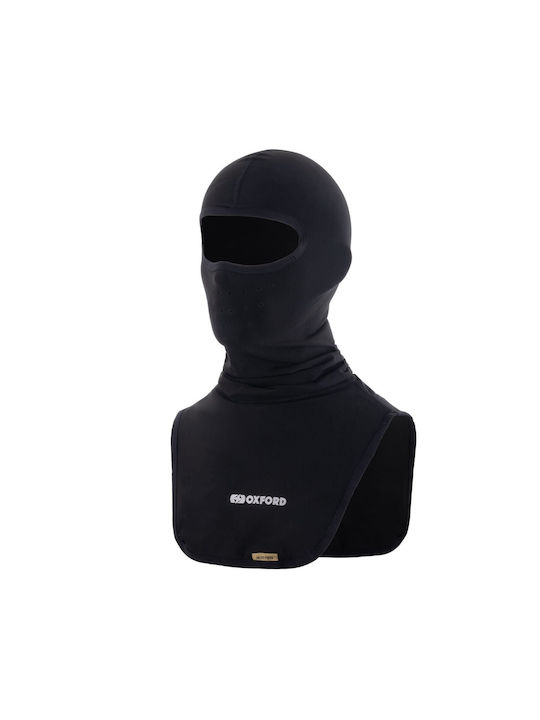 Oxford Vollgesichts-Balaclava für Motorradfahrer Fleece Schwarz Farbe