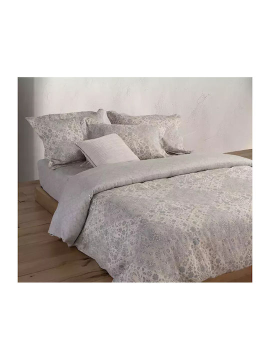 Nef-Nef Homeware Bettwäsche-Set Überdoppel 240x270cm. Demand Lilac 4Stück