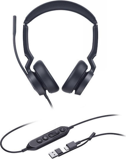 Yealink Uh46 Dual Teams Usb-c/a VOIP Headset (1308182)