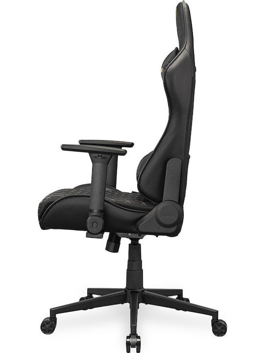 Cougar Armor One V2 Artificial Leather Gaming Chair with Adjustable Arms Gold