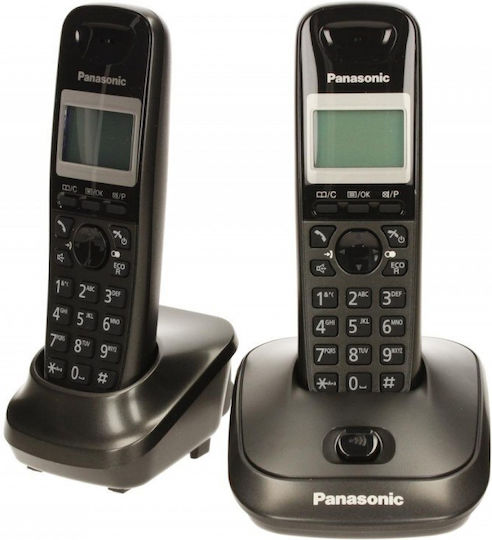 Panasonic KX-TG2512 Cordless Phone Black