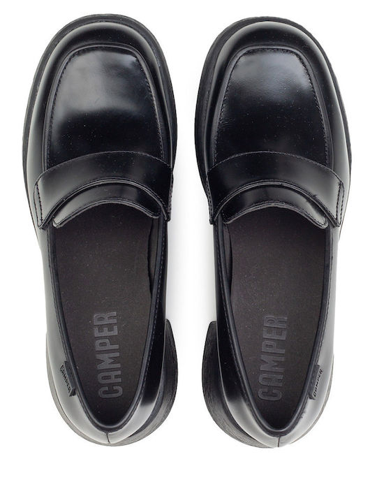 Leather Black Heels Thelma