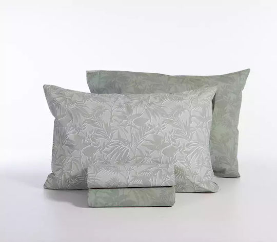 Nef-Nef Homeware Set Cearșafuri Dublu 200x270cm. Dazier Verde 4buc