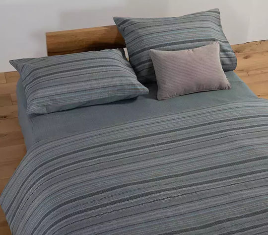 Nef-Nef Homeware Сет Чаршафи Двойни 200x270см. Degree Деним 4бр