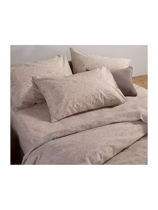 Nef-Nef Homeware Sheet Sets Single 170x270cm. Lucil Beige 3pcs