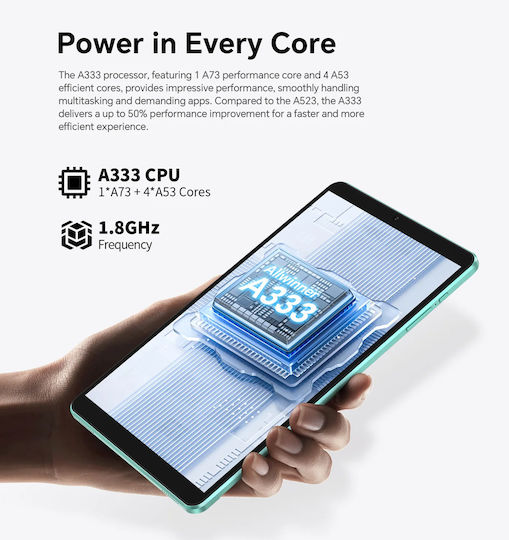 Teclast P85 2025 8" Tablet (3GB/64GB) Μπλε