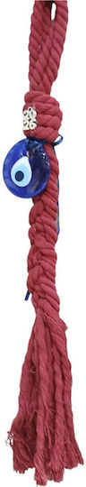 Kalliopi Silver Handmade Hanging Lucky Charm Burner Blue made of Fabric 2026 5.5x5.5cm 1pcs