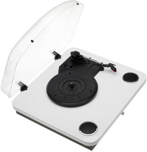 Adler AD-1914W Turntables with Preamp and Built-in Speakers White