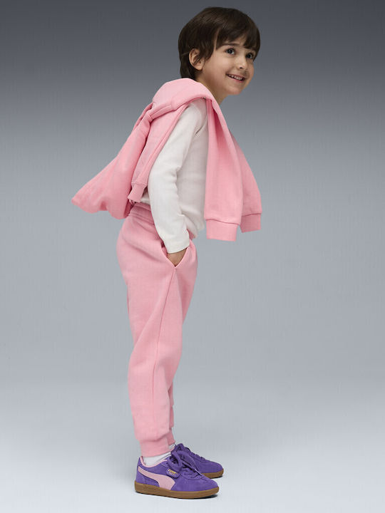 Kids Sweatpants Pink Jr Ess