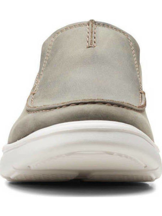 Bradley Men's Leather Moccasins Beige
