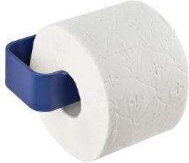 Zone Denmark Badezimmerbox mit Saugnapf Blauer Papierhalter