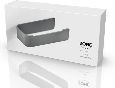 Zone Denmark Χαρτοθήκη Γκρι 57220003