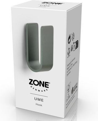 Zone Denmark Кука Баня Единично с винтове 3.5x3.4см Зелено Zone Denmark Кука Баня Единично с винтове 3.5x3.4см Зелено