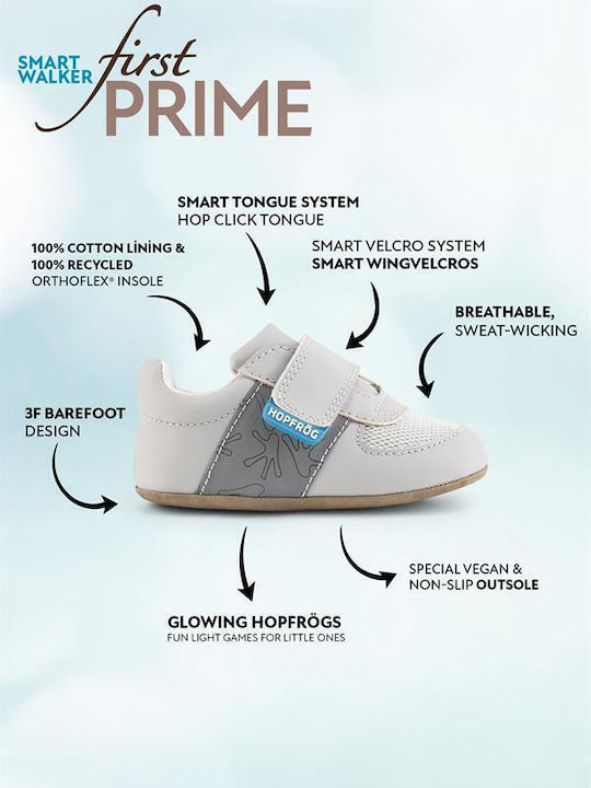Hopfrög Baby Sneakers Gray