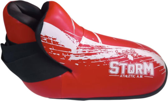 Storm Athletic Storm Athletic Semi Contact Pu Schienbeinschoner Erwachsene Rot