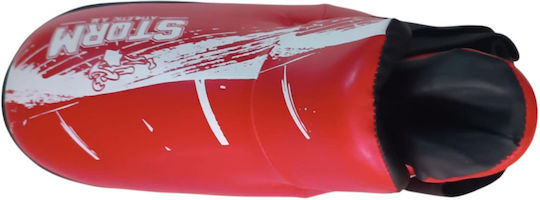 Storm Athletic Storm Athletic Semi Contact Pu Schienbeinschoner Erwachsene Rot