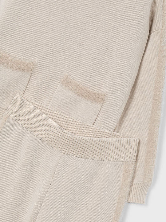 Kids' Set with Pants Winter 2pcs Beige