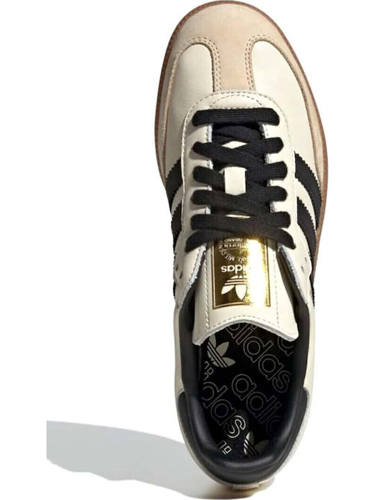 Samba OG Damen Sneakers Crew White / Core Black / Sand Strata